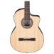 Ibanez GA380CE-NT Classical Guitar, Natural High Gloss - body