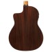 Ibanez GA380CE-NT Classical Guitar, Natural High Gloss - back of body