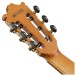 Ibanez GA380CE-NT Classical Guitar, Natural High Gloss - back of headstock
