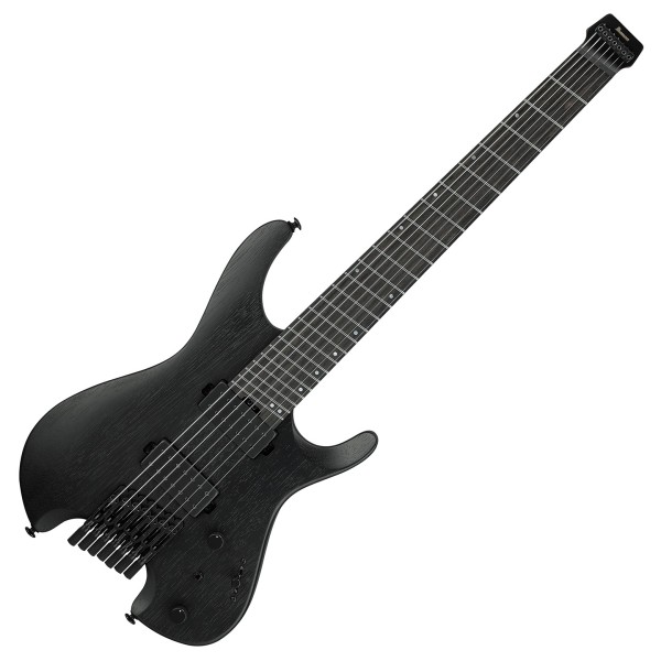 Ibanez QX527B-WK Quest Headless 7-String, Weathered Black