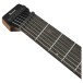 Ibanez QX527B-WK Quest Headless 7-String, Weathered Black - headstock
