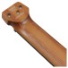 Ibanez QX527B-WK Quest Headless 7-String, Weathered Black - back of headstock