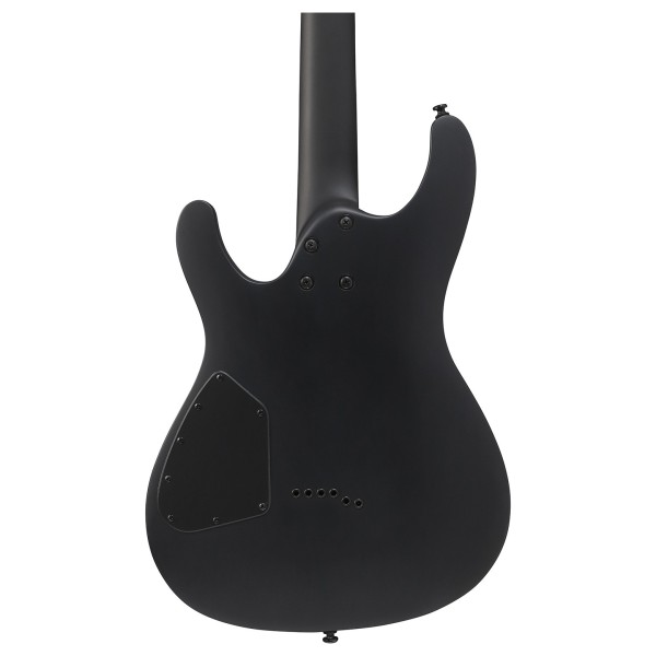 Ibanez S721RB-BKF S-Series, Black Flat - back of body