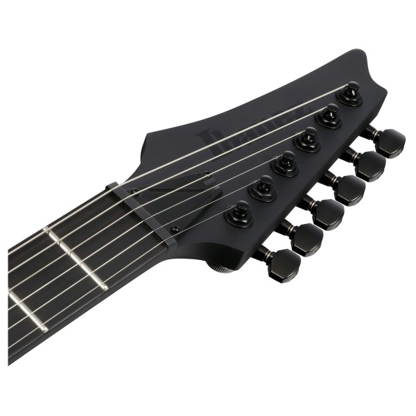 Ibanez S721RB-BKF S-Series, Black Flat - headstock