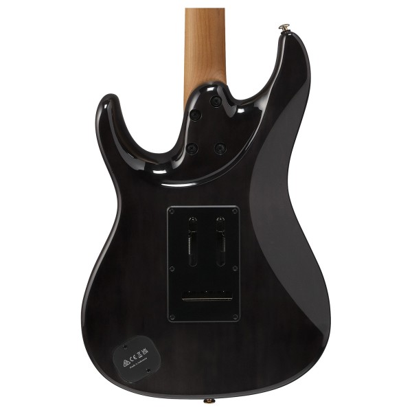 Ibanez AZ41P1PB-TGB Premium, Transparent Gray Burst - back of body