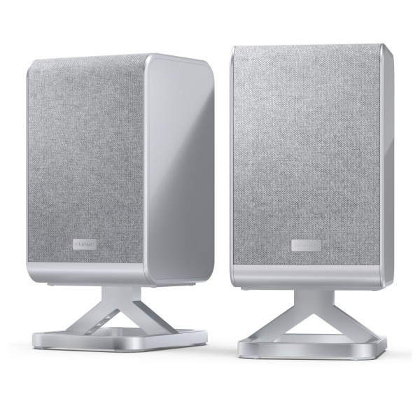 SHARP HT-SPR52021 Wireless Rear Speaker, Silver 