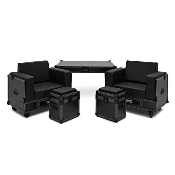 Trojan Pro Stealth Sofa Heavy-Duty Wheeled Flight Case