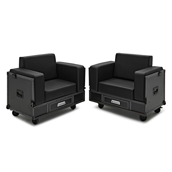 Trojan Pro Stealth Sofa Heavy-Duty Wheeled Flight Case