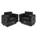 Trojan Pro Stealth Sofa Heavy-Duty Wheeled Flight Case