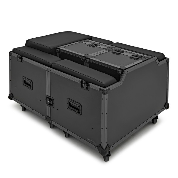 Trojan Pro Stealth Sofa Heavy-Duty Wheeled Flight Case