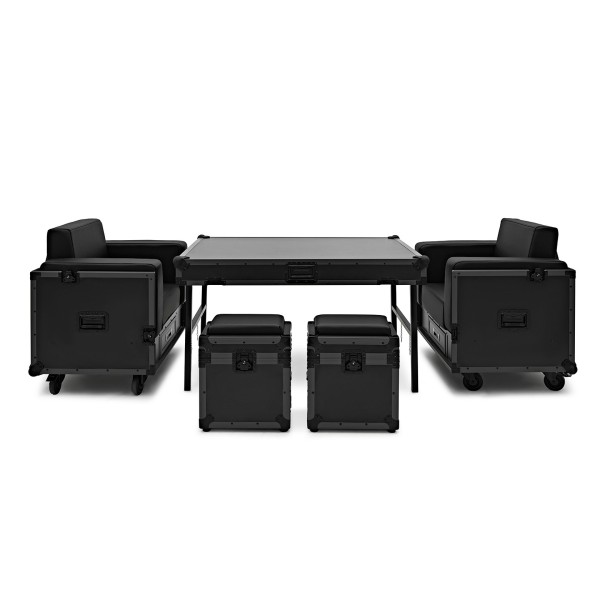 Trojan Pro Stealth Sofa Heavy-Duty Wheeled Flight Case