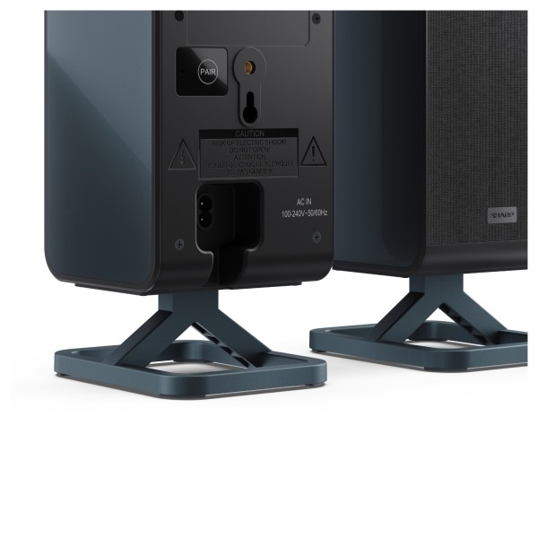 SHARP HT-SPR52021 Wireless Rear Speakers, Black - rear 