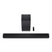 SHARP Q Range 5.1.2 Channel Soundbar with Wireless Subwoofer, Black - front 