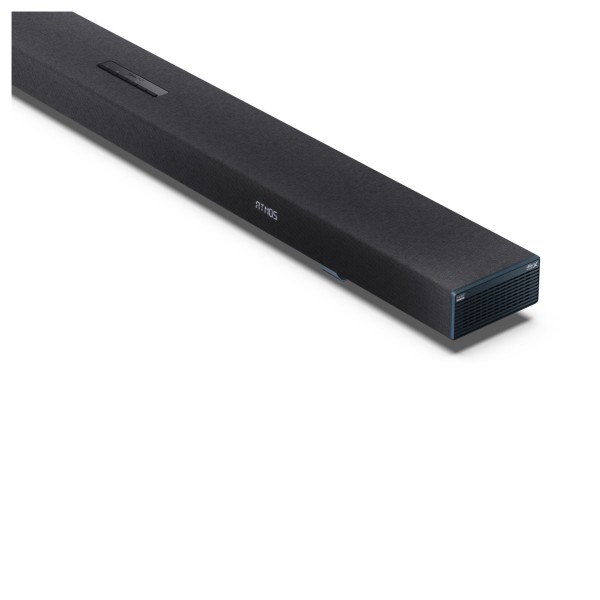 SHARP Q Range 5.1.2 Channel Soundbar with Wireless Subwoofer, Black - right 
