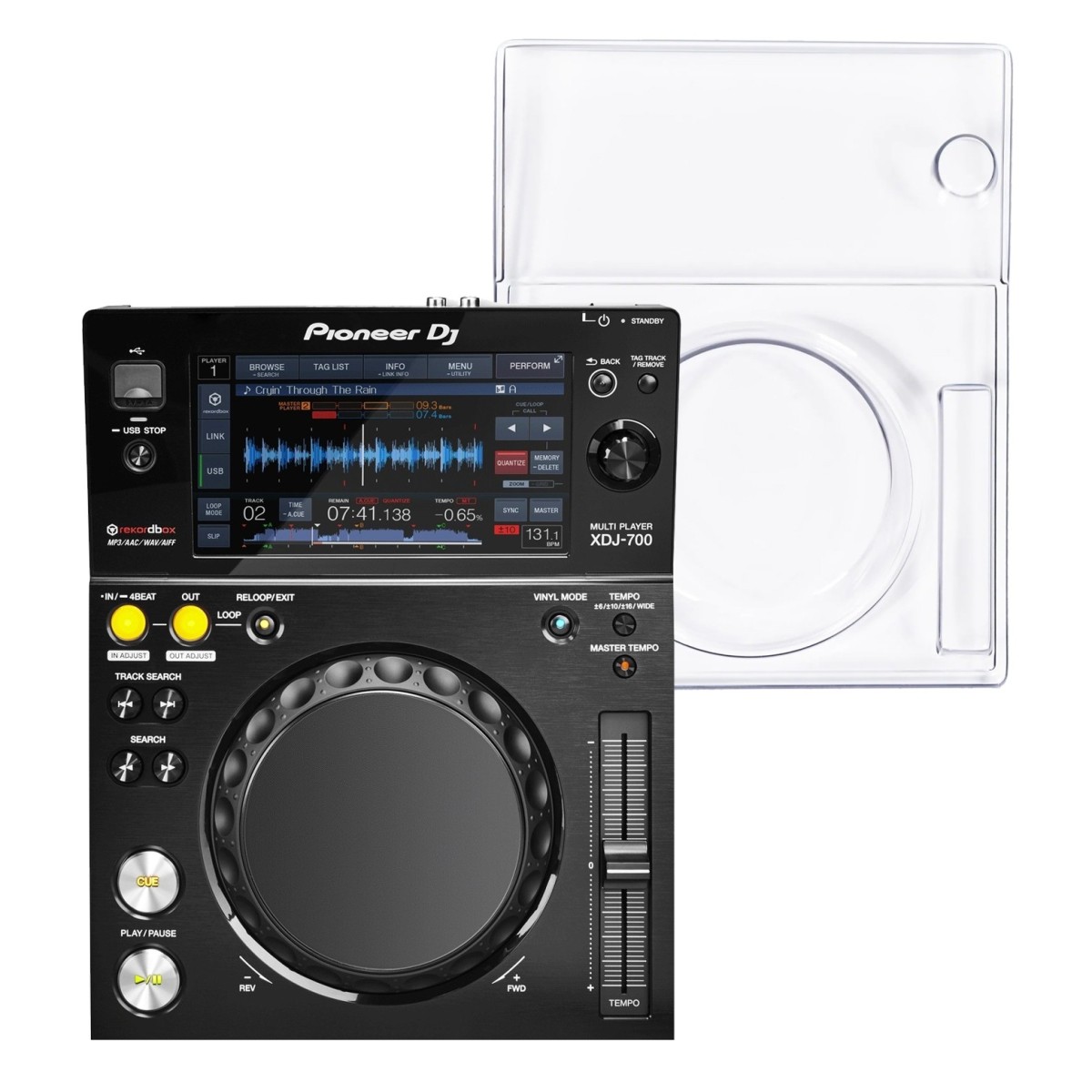 Click to view product details and reviews for Pioneer Xdj 700 And Decksaver Cover.