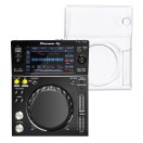 Pioneer XDJ-700 and Decksaver Cover
