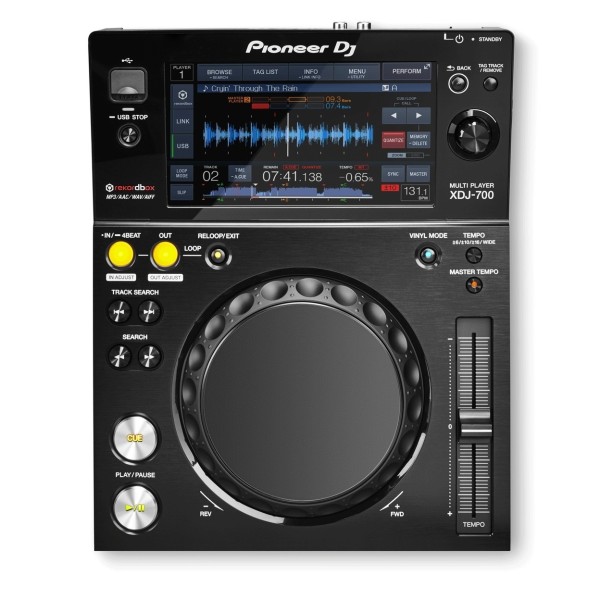 Pioneer DJ XDJ-700 Touch Screen Digital Player - Top