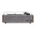 Victrola Eastwood II Bluetooth Turntable, Walnut - Front Panel