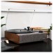 Victrola Eastwood II Bluetooth Turntable, Walnut - Lifestyle