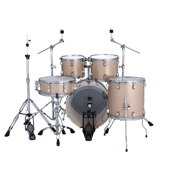Ludwig Evolution 20" 5pc Drum Kit, Prosecco Sparkle