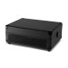 Victrola Journey Glow Illuminated Suitcase Turtable with Bluetooth - Angled Closed