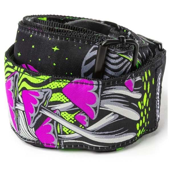 Dunlop Jacquard Guitar Strap, Night Trip - rolled up