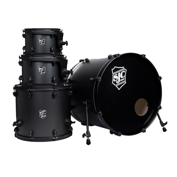 SJC Drums Pathfinder 4pc Shell Pack, Galaxy Grey