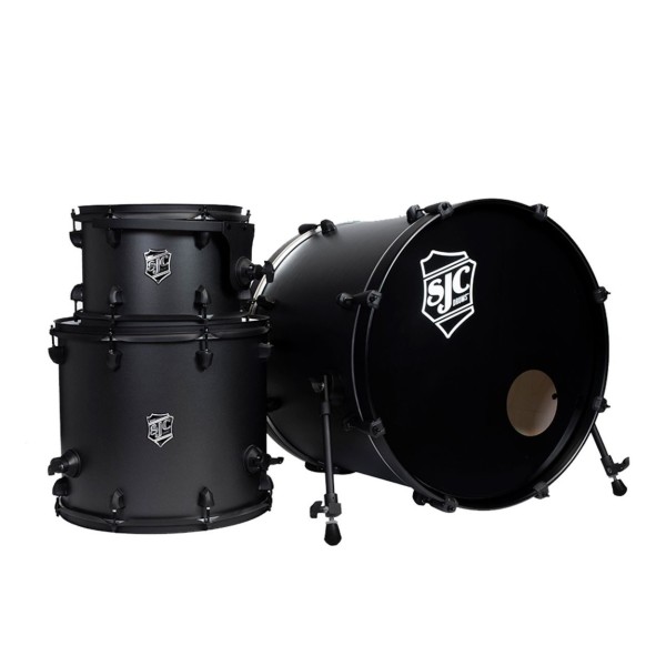 SJC Drums Pathfinder 4pc Shell Pack, Galaxy Grey