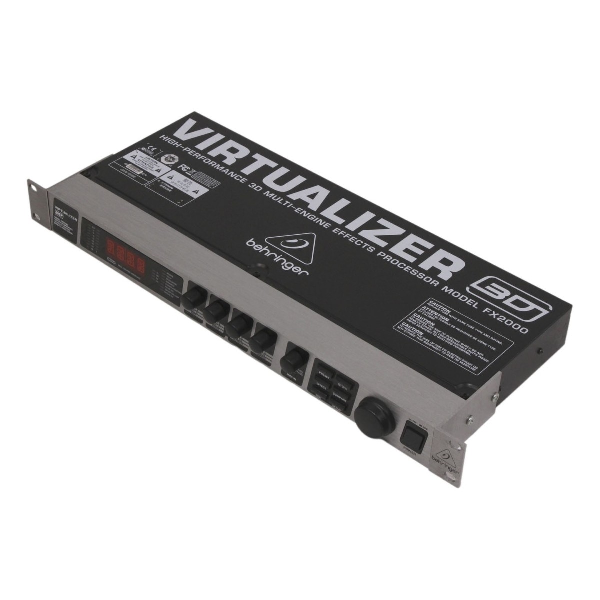 Behringer Virtualizer 3D FX2000 Procesador Multiefectos | Gear4music