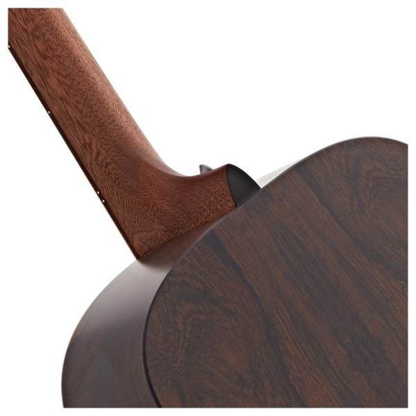 Martin D-X2E Brazilian Rosewood Electro Acoustic Left Handed - neck joint