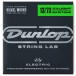 Dunlop Electric Nickel Wound Baritone Guitar Strings, 13–72