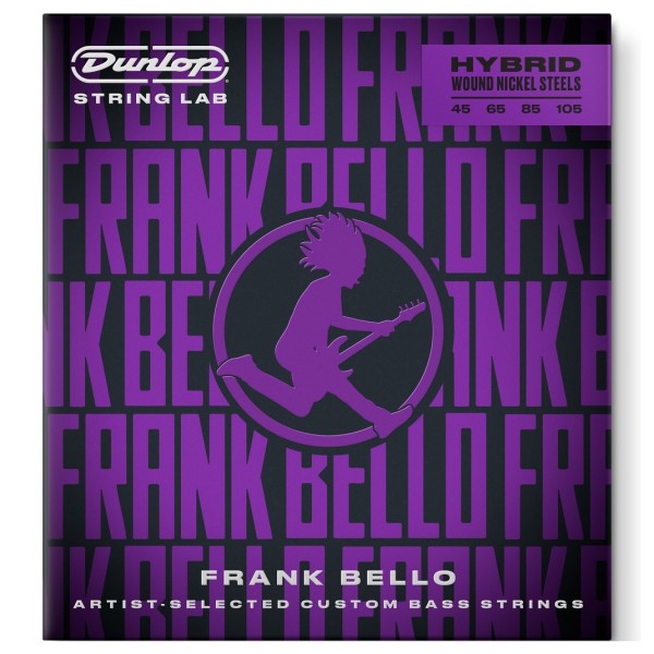 Dunlop Frank Bello Signature Bass Strings, 45–105