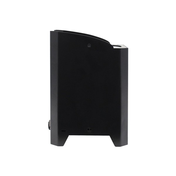LEDJ Rapid QB1 RGBW Battery-Powered LED Uplighter, Black Housing, Side