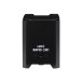LEDJ Rapid QB1 RGBW Battery-Powered LED Uplighter, Black Housing, Front