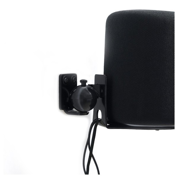 Norstone Wall Mount For Wiim Sound, Black - example  cables