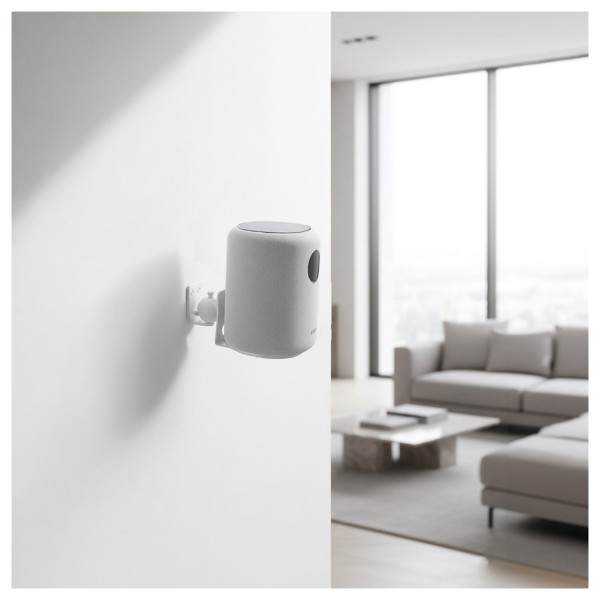 Norstone Wall Mount For Wiim Sound, White lifestlye 1 