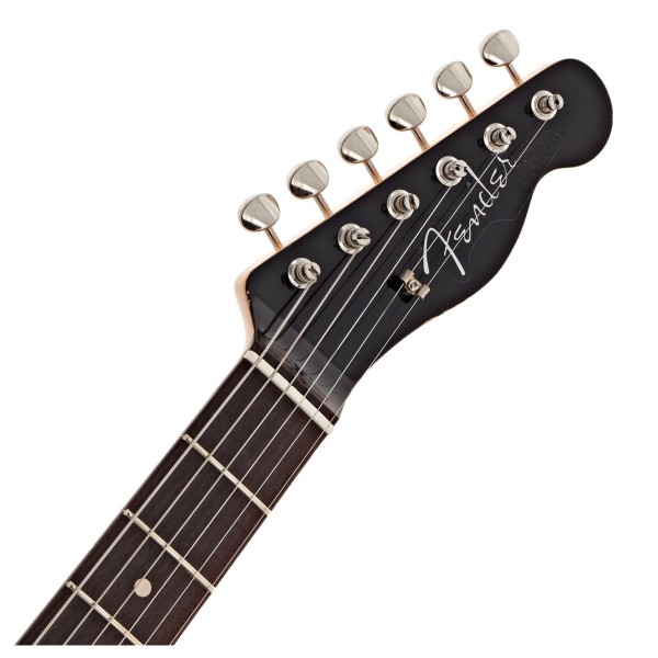 Fender Custom Shop 1963 Telecaster Journeyman Relic, 3A Rosewood Fingerboard, Black - headstock