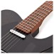 Fender Custom Shop Ltd Ed Roasted Reverse '50s Tele H Relic 1P Quartersawn Neck, Ebony Transparent - upper frets