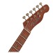Fender Custom Shop Ltd Ed Roasted Reverse '50s Tele H Relic 1P Quartersawn Neck, Ebony Transparent - headstock