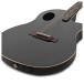 Hartwood Sonata Roundback Electro-Acoustic Guitar, Black
