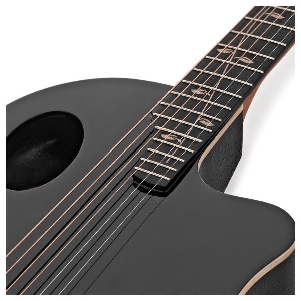 Hartwood Sonata Roundback Electro-Acoustic Guitar, Black
