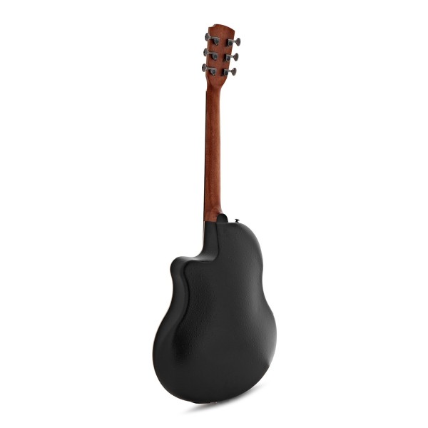 Hartwood Sonata Roundback Electro-Acoustic Guitar, Black