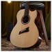 Hartwood Fanned Fret Acoustic Guitar, Natural