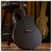 Hartwood Sonata Roundback Electro-Acoustic Guitar, Black