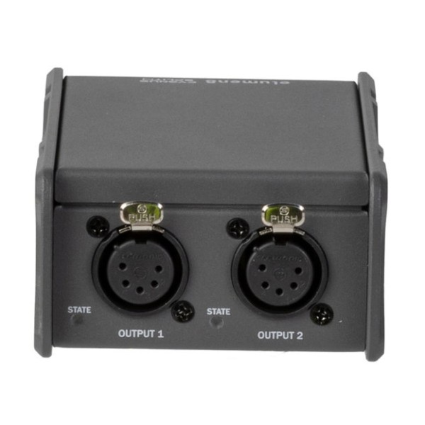 eLumen8 Cygnus SPLIT2 Compact 2-Way DMX Splitter Booster -U04