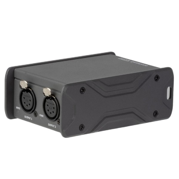 eLumen8 Cygnus SPLIT2 Compact 2-Way DMX Splitter Booster -U05