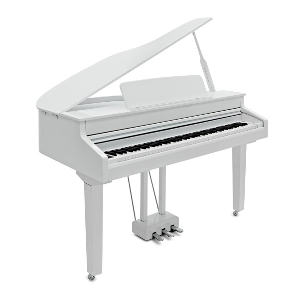 G4M Sonori Digital Grand Piano, Polished White