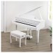 G4M Sonori Digital Grand Piano, Polished White