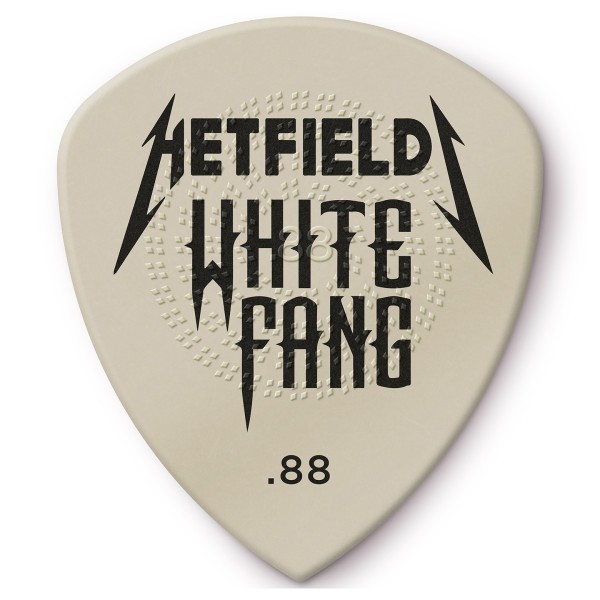 Dunlop White Fang Flow Picks 0.88mm, 6 Pack