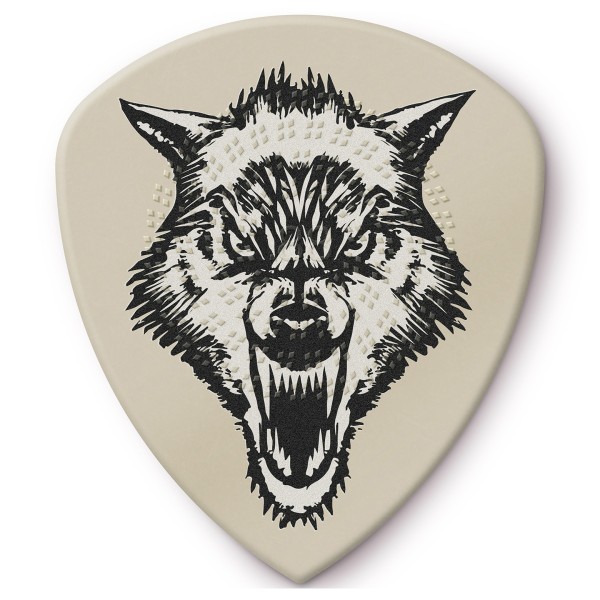 Dunlop White Fang Flow Picks 0.88mm, 6 Pack - back